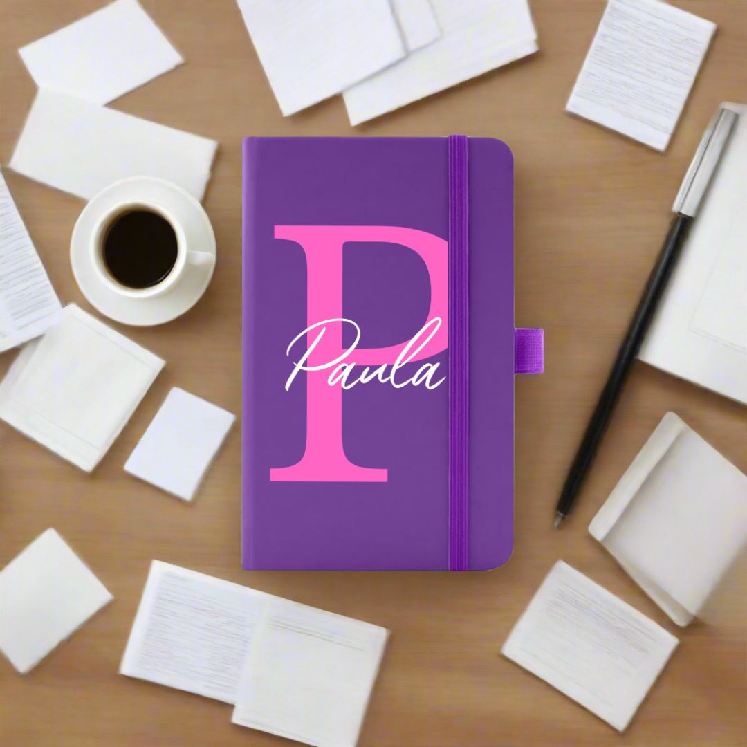 Personalised Strap Notebook