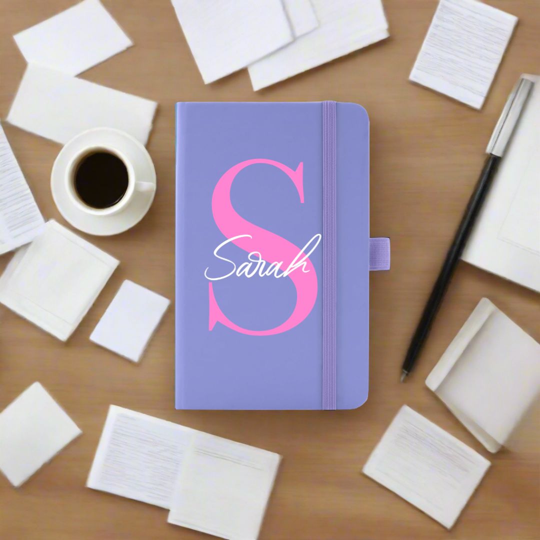 Personalised Strap Notebook