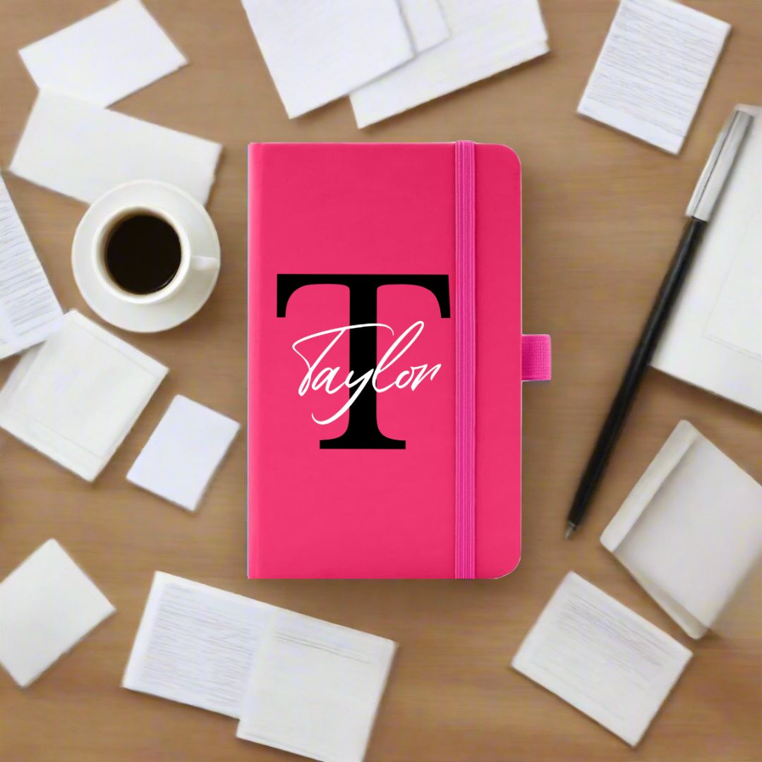 Personalised Strap Notebook