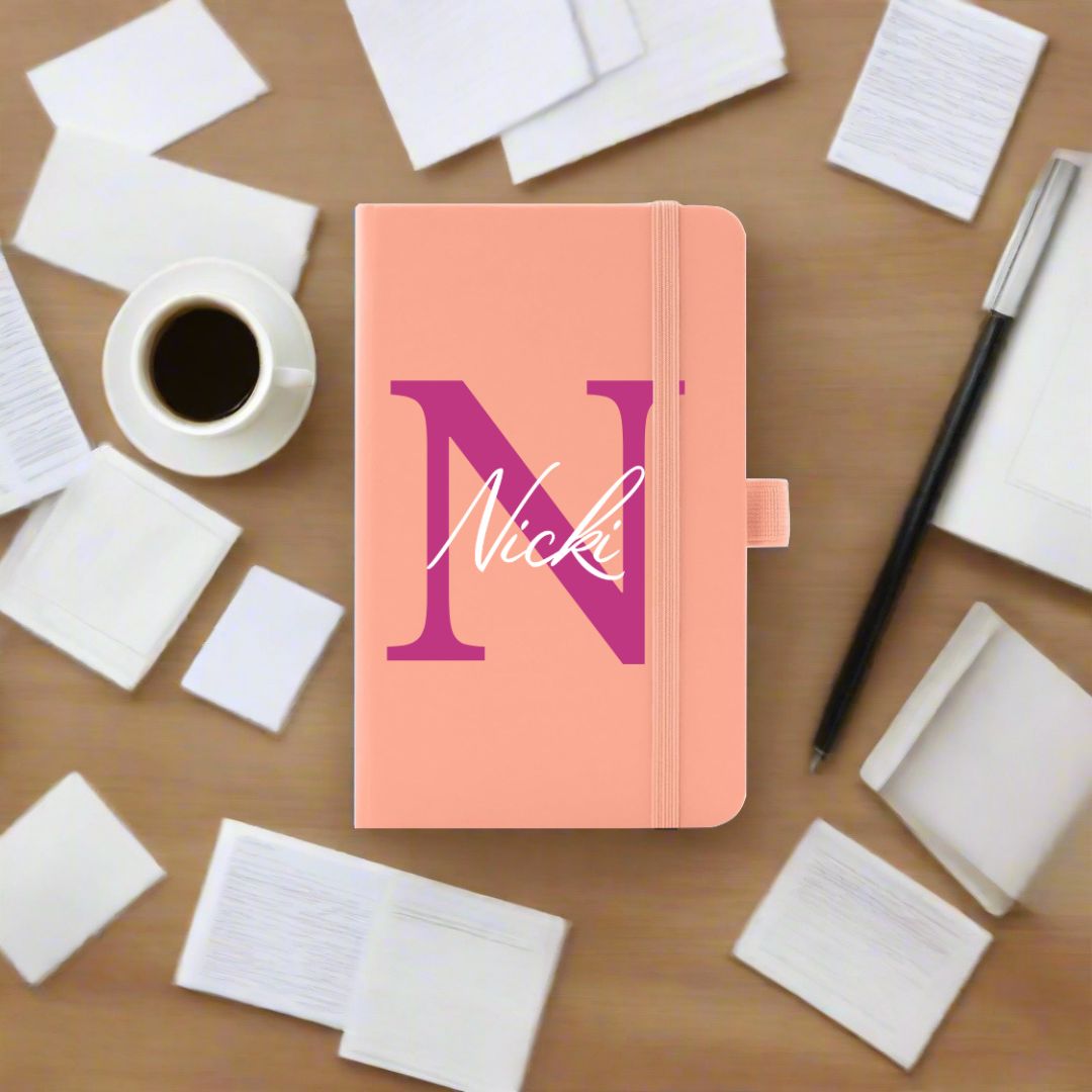 Personalised Strap Notebook