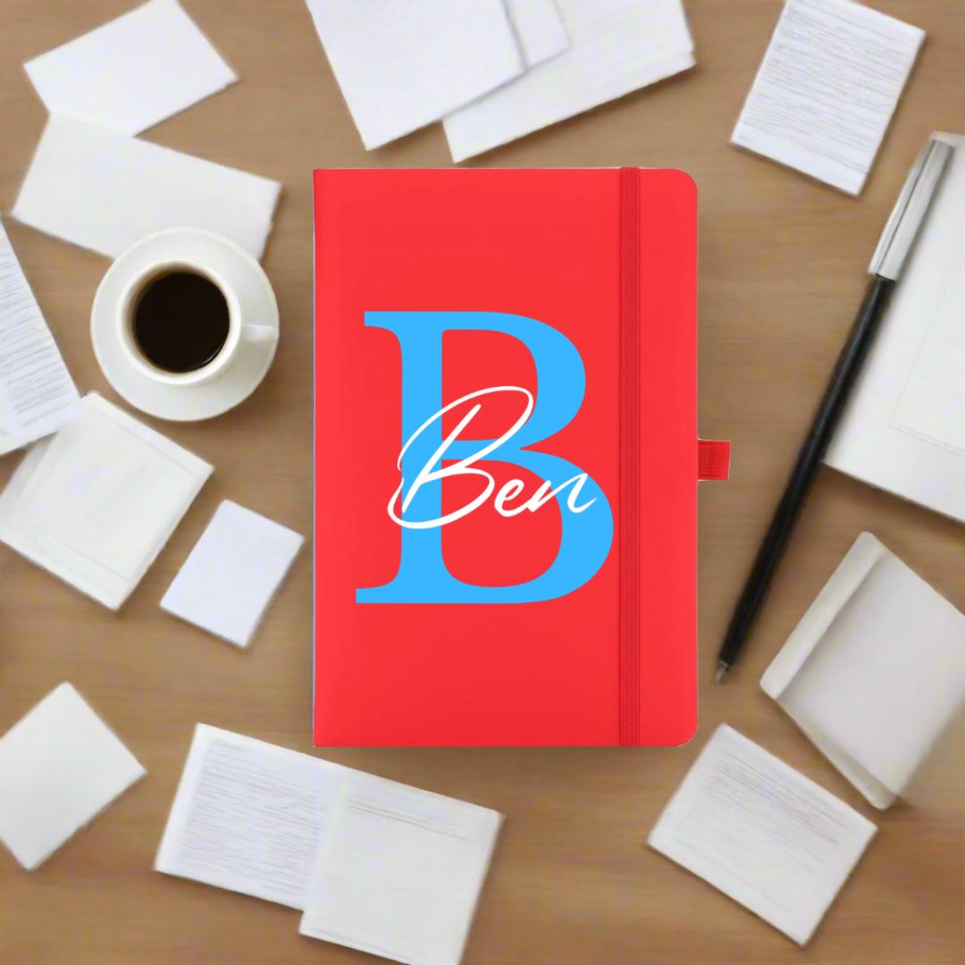 Personalised Strap Notebook