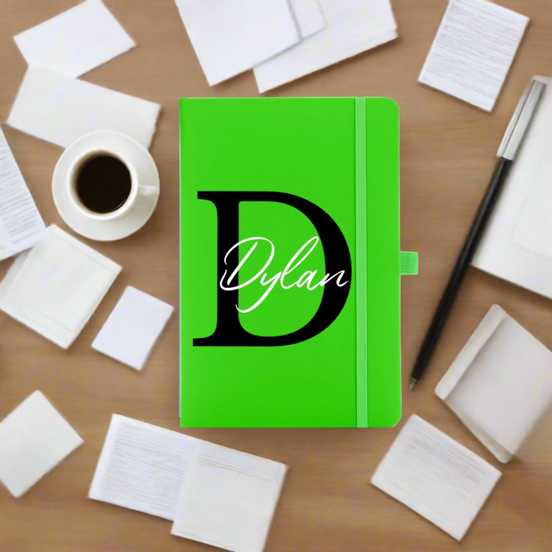 Personalised Strap Notebook