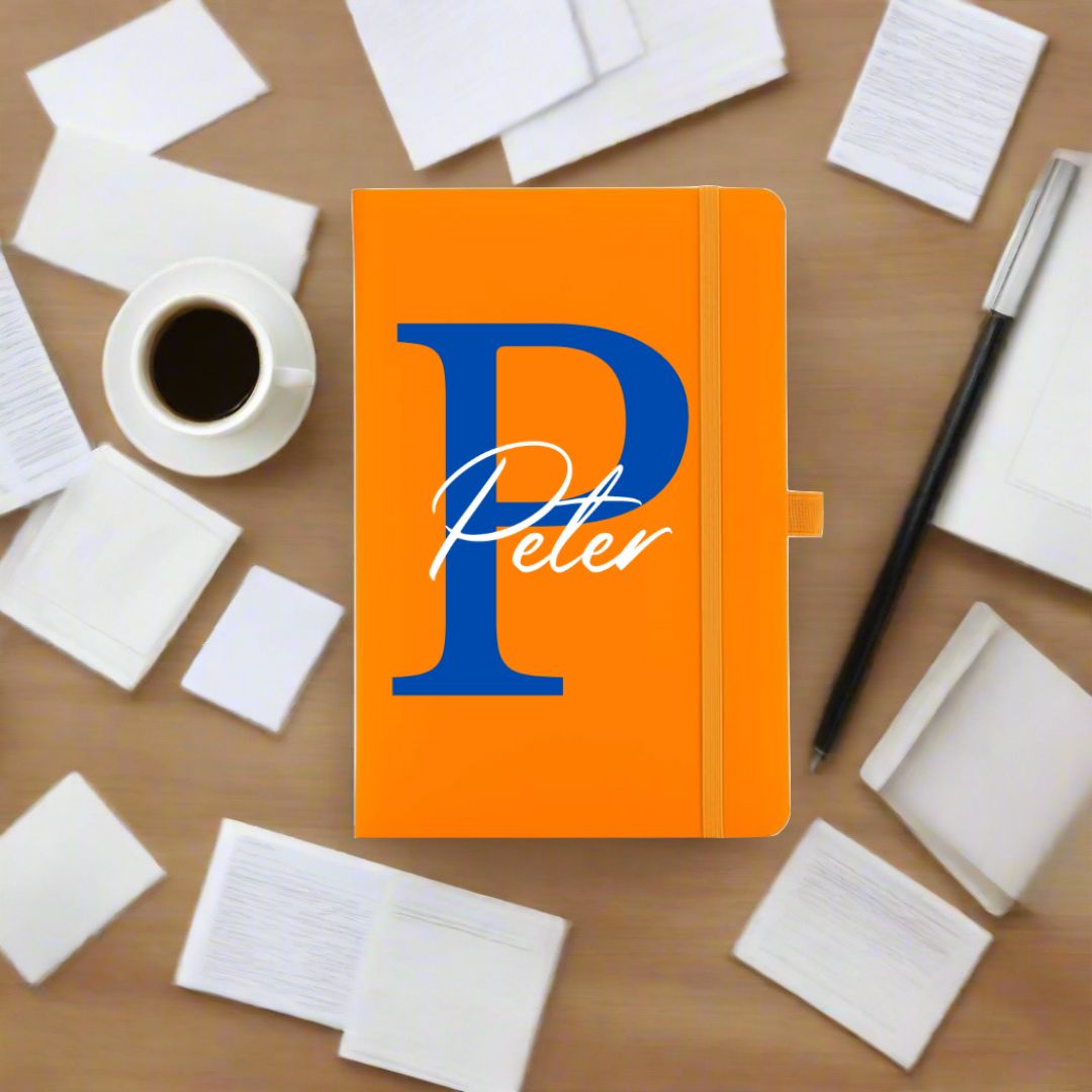 Personalised Strap Notebook