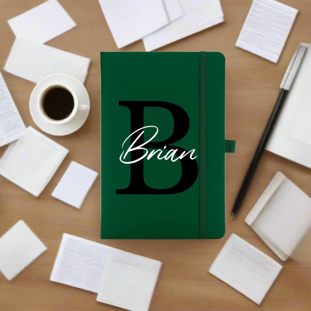 Personalised Strap Notebook