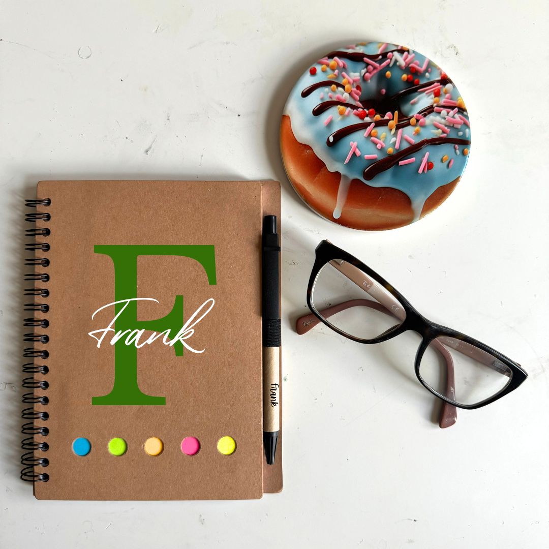 Personalised Sticky Notes Notebook