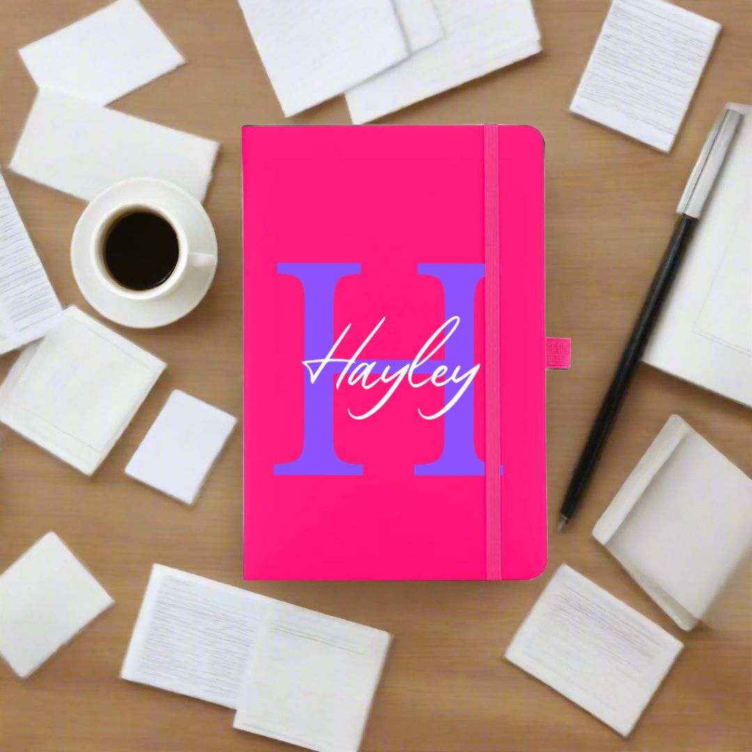 Personalised Strap Notebook