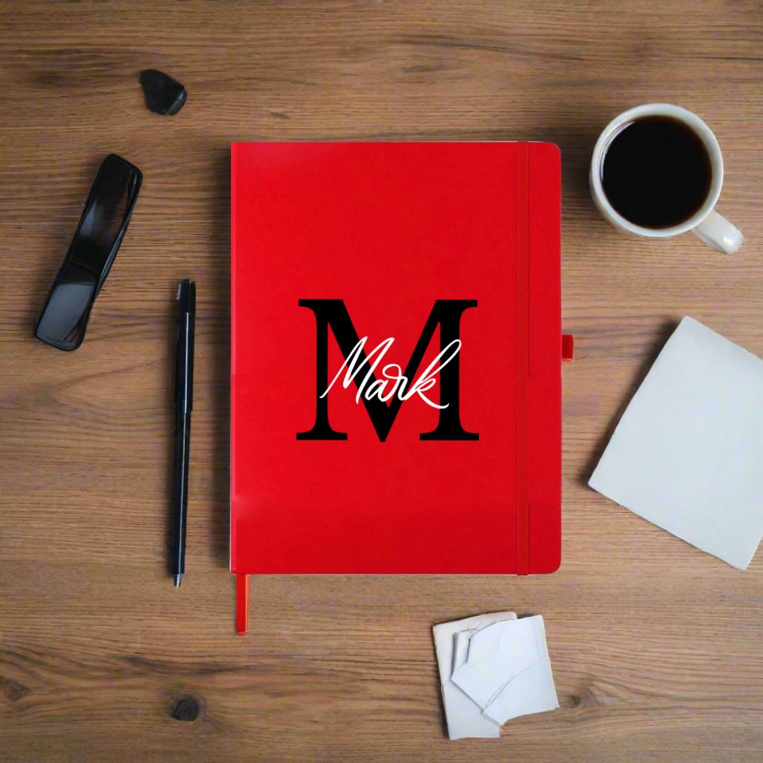 Personalised Strap Notebook