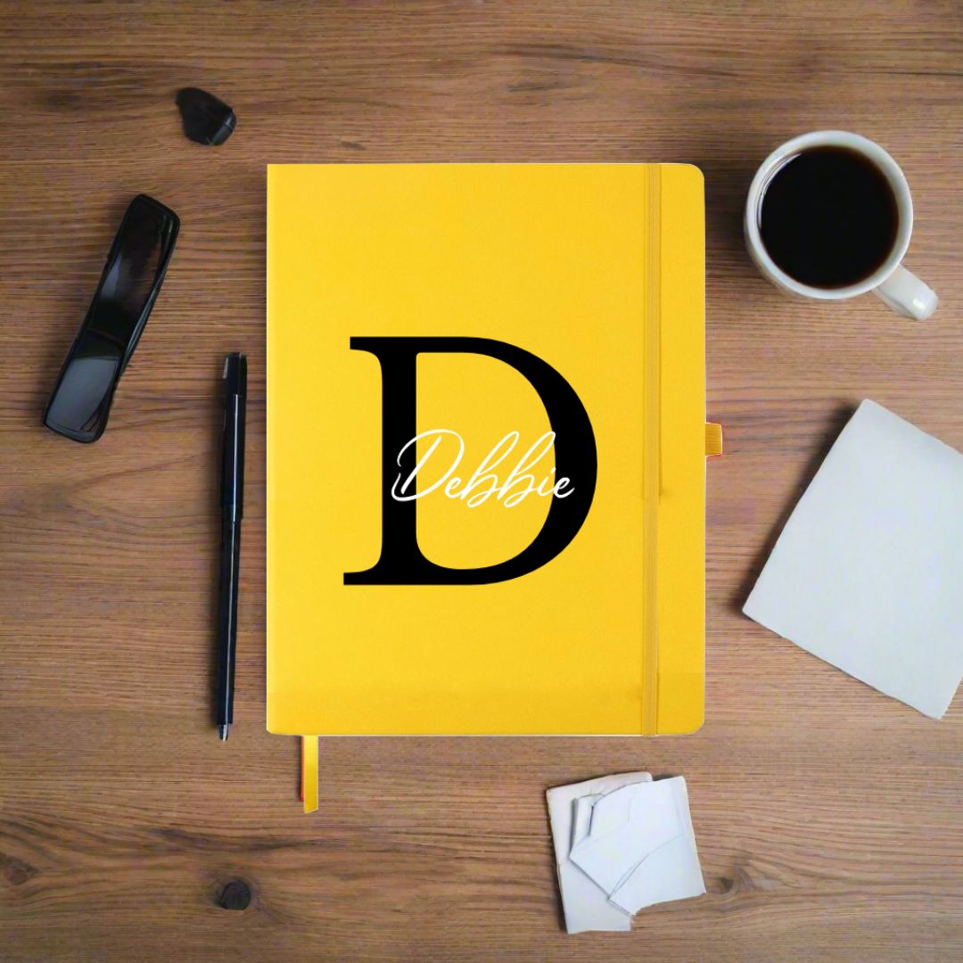 Personalised Strap Notebook