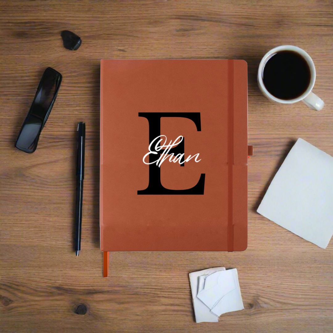 Personalised Strap Notebook