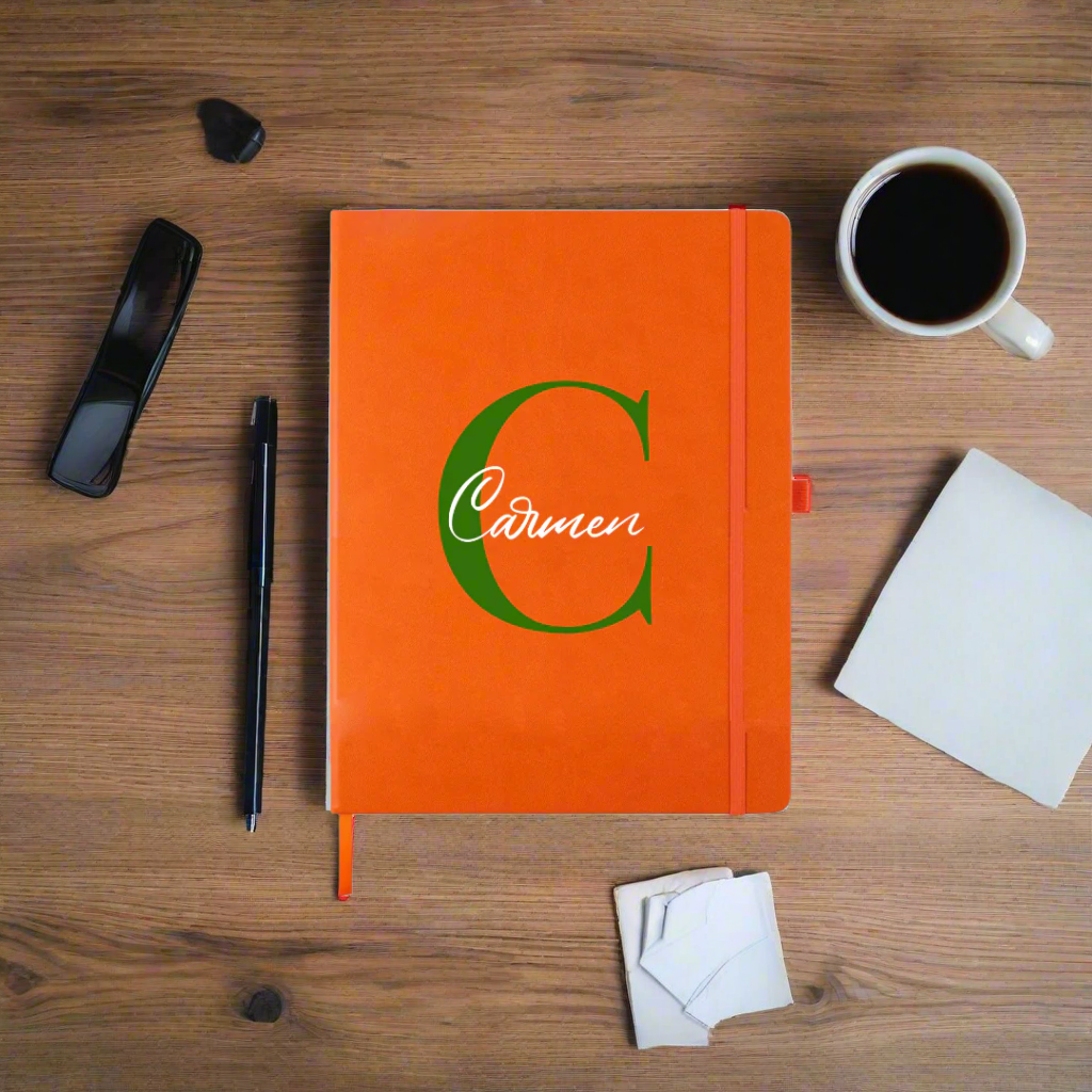 Personalised Strap Notebook