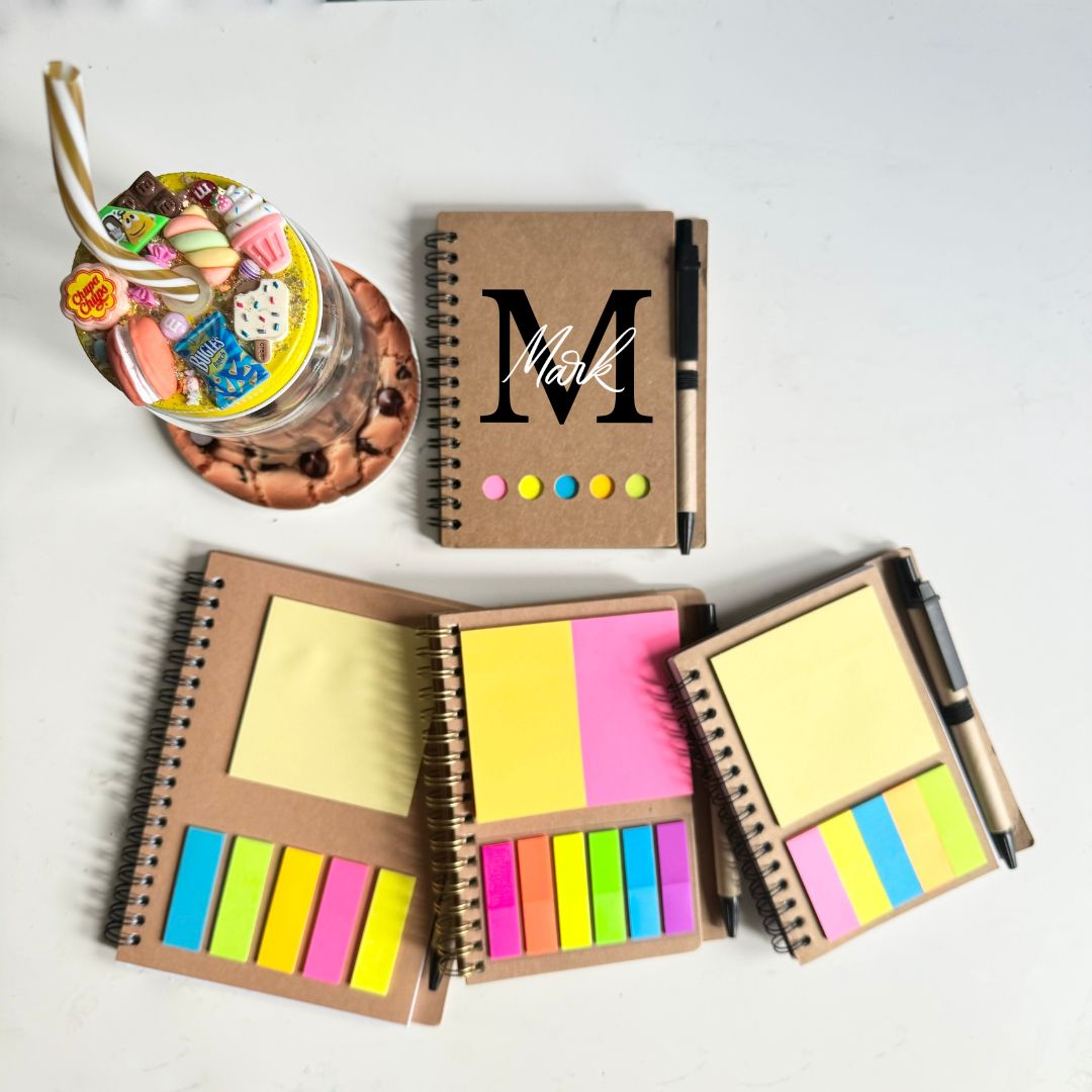 Personalised Sticky Notes Notebook