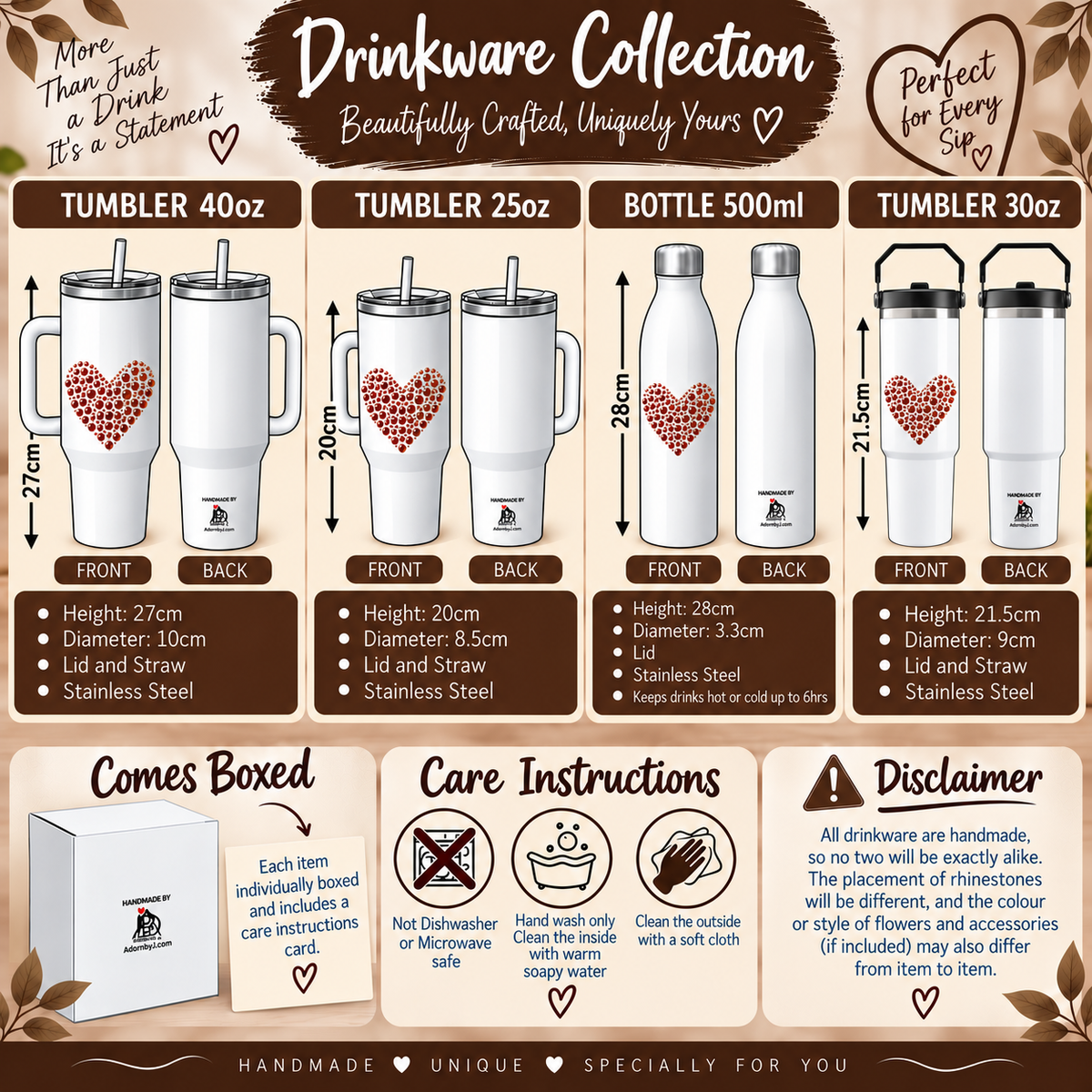 Royal Letter Bottle