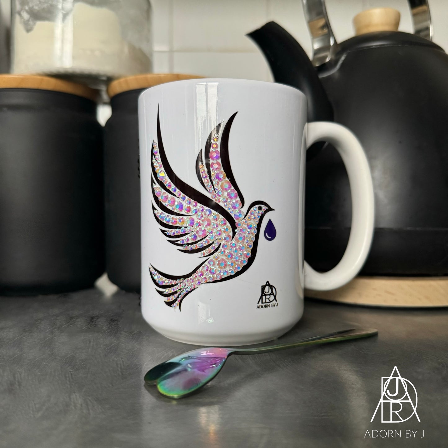 Prince Inspired Music Dove Mug