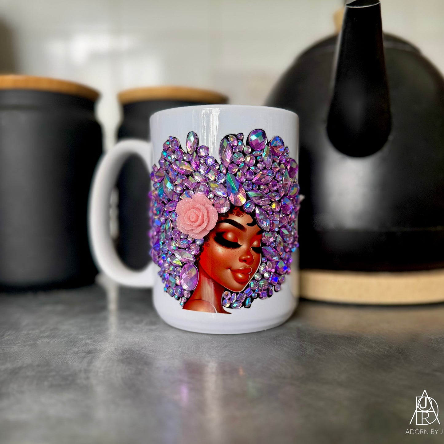 Bejewelled Afro