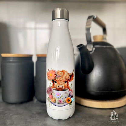 Highland Cow Bottle