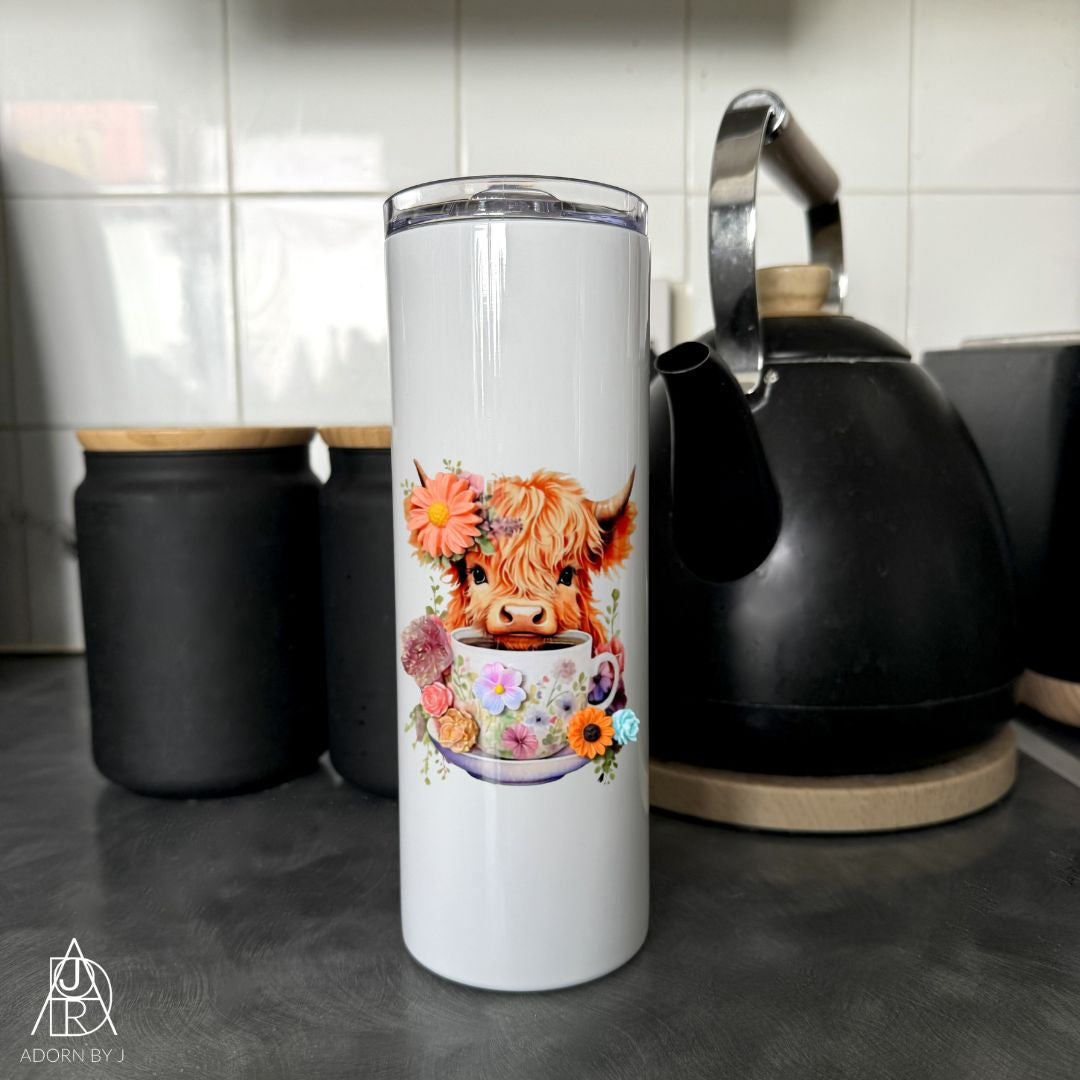 Highland Cow Bottle