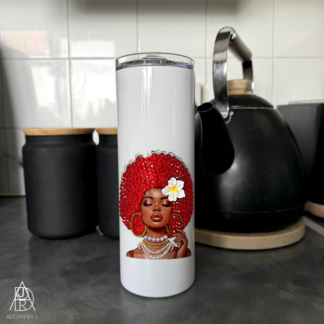 Afro Bling Coffee Cup