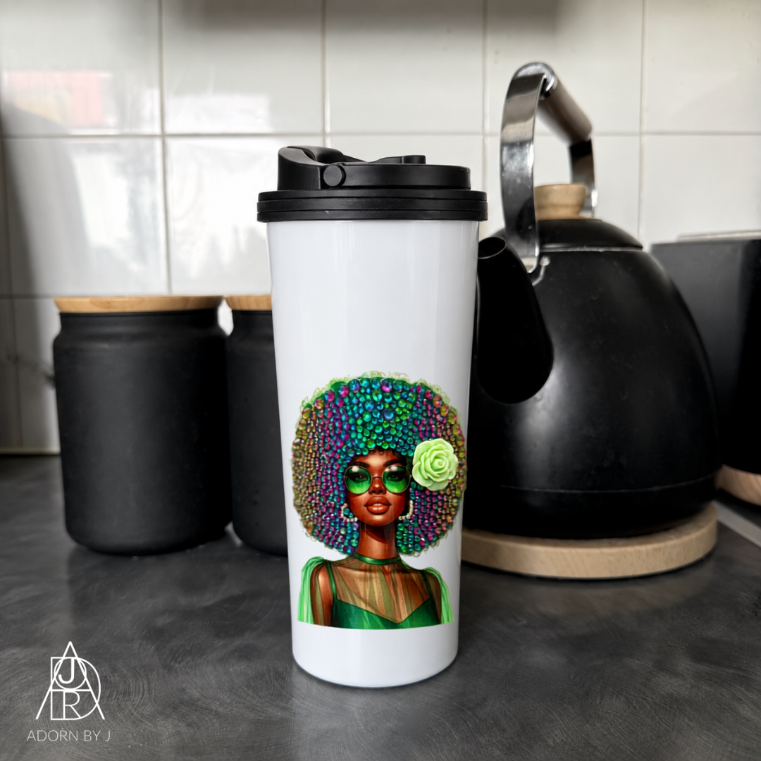 Colourful Afro Coffee Cup