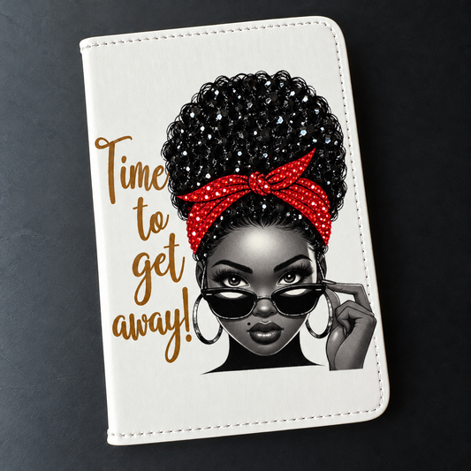Shades Red Passport Holder