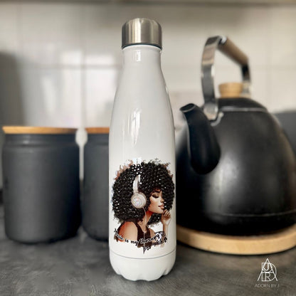Botella La Música Es Mi Terapia
