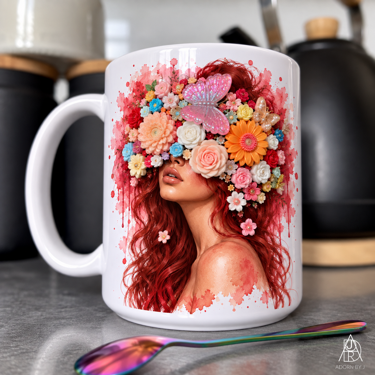 Botella Floral Bloom