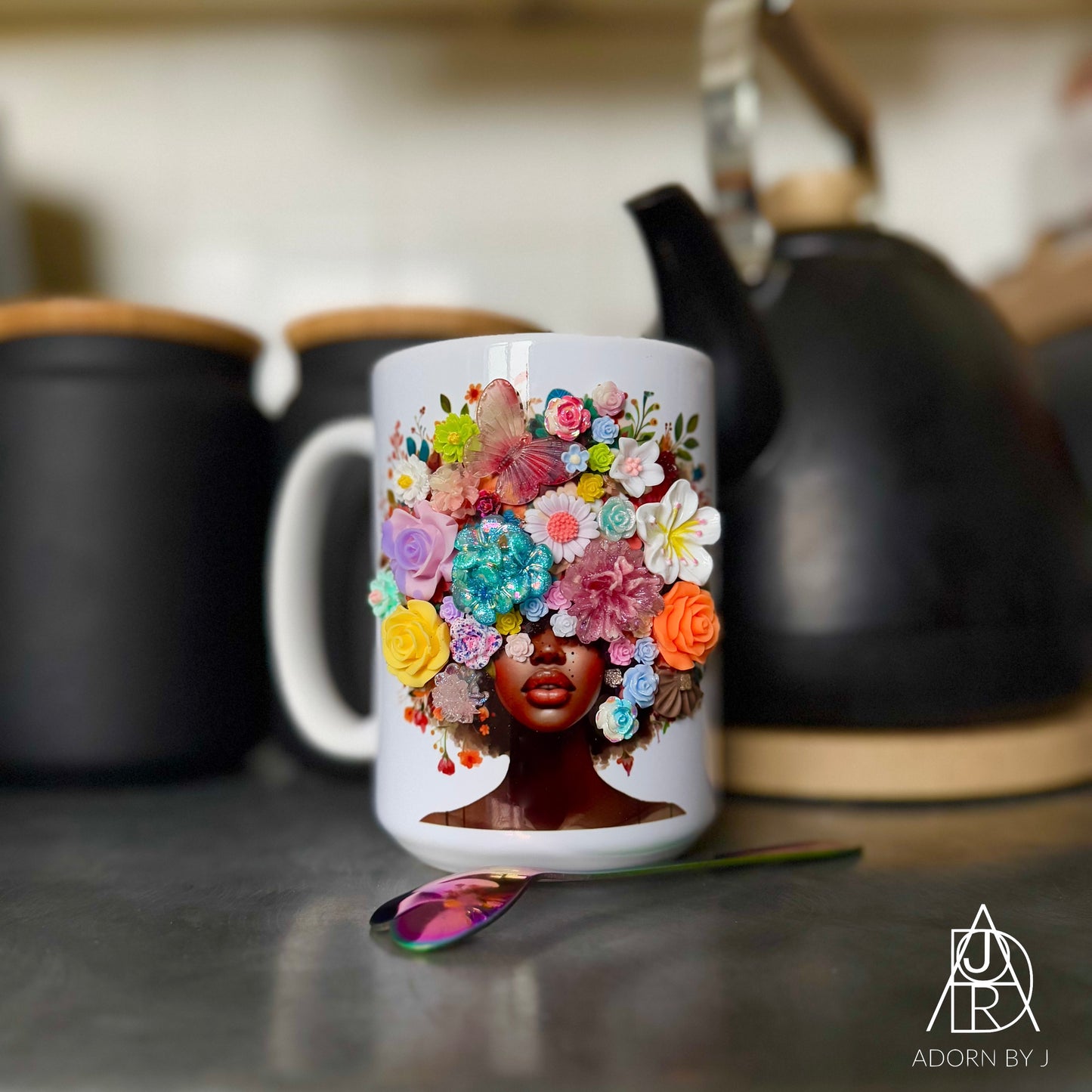 Floral Bloom Bottle