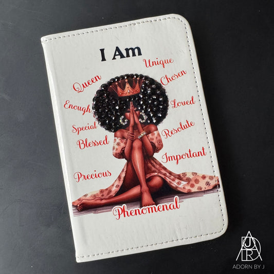 I Am Beige Passport Holder