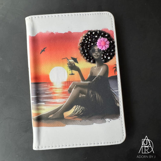 Beach View Passport Holder