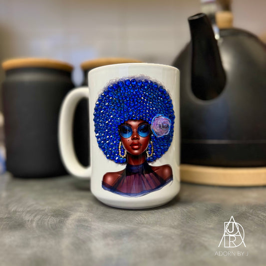 Blue Afro