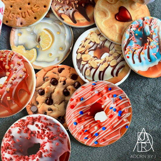 Doughnut Coasters