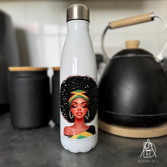 Country Flag Outfit Water Bottle