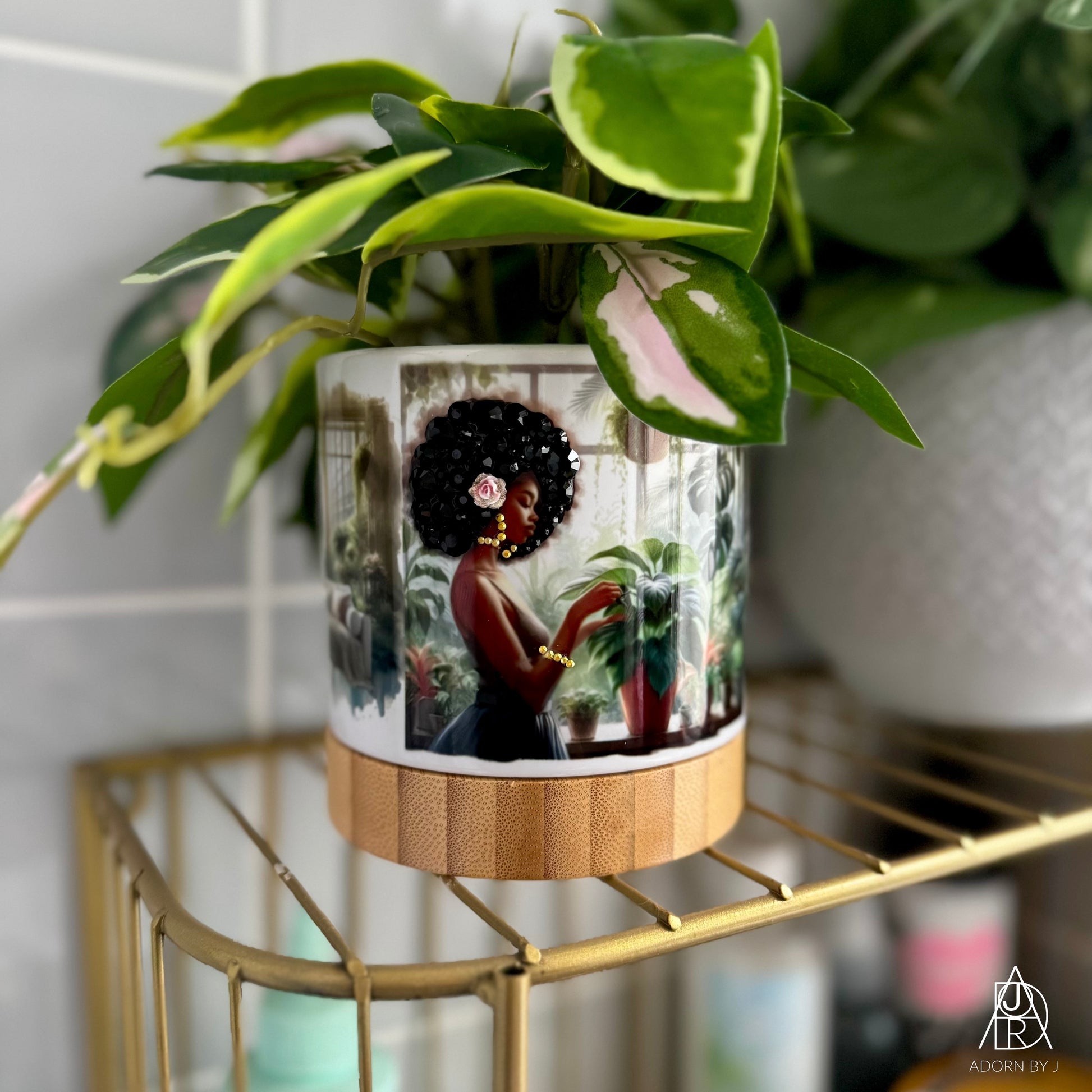 boysenbar plant pot Plant Pot Bamboo – Adorn By J