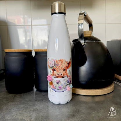 Highland Cow Bottle