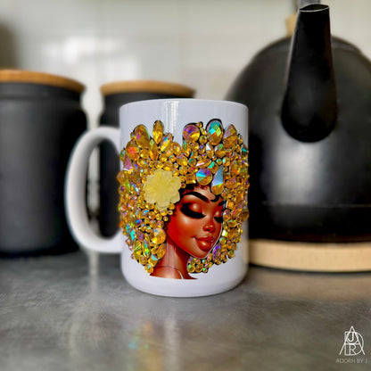 Bejewelled Afro