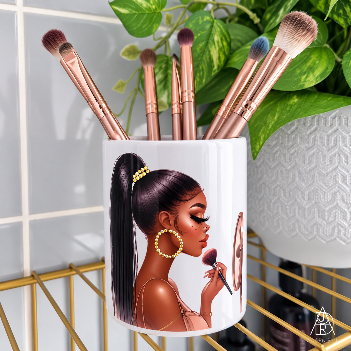 Ponytail Makeup Holder