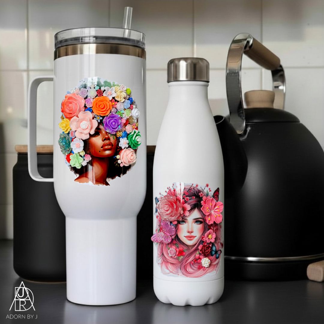 Floral Bloom Bottle